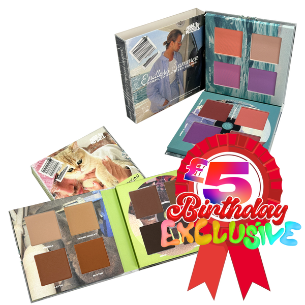 The Cheeks Album Bronzer & Blusher Palette's