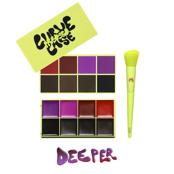 Curve Case Blusher Palette with Matching Curve Case Press'd Palette