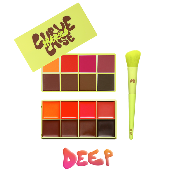 Curve Case Blusher Palette with Matching Curve Case Press'd Palette