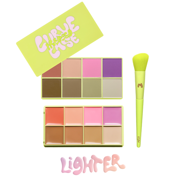 Curve Case Blusher Palette with Matching Curve Case Press'd Palette