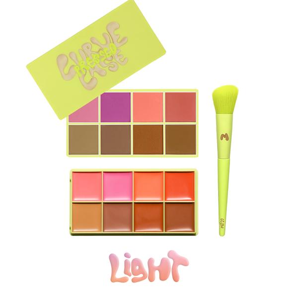 Curve Case Blusher Palette with Matching Curve Case Press'd Palette