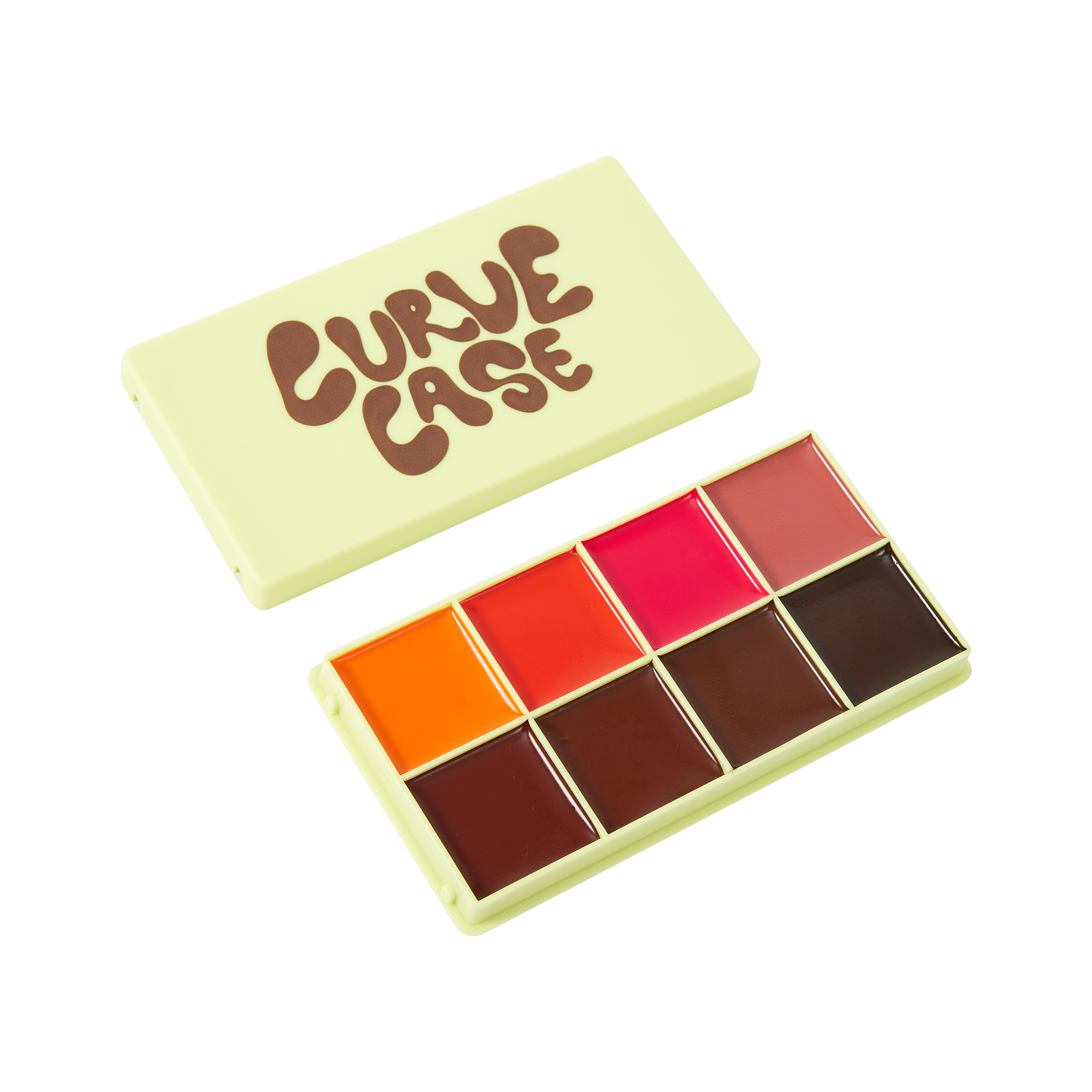 Curve Case Cream Blusher Palette - Deep - Made By Mitchell