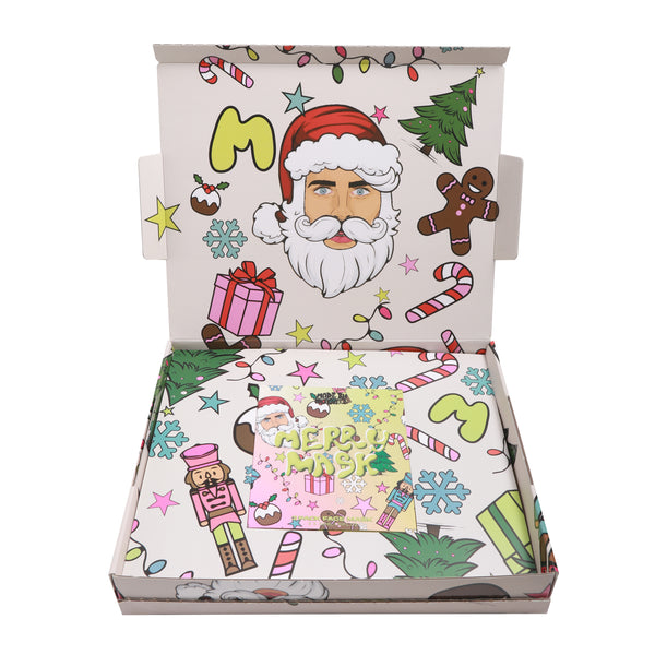 PRE-ORDER Jingle Jarmies - Includes FREE x3 Matching Face Mask & Scrunchie - Made By Mitchell