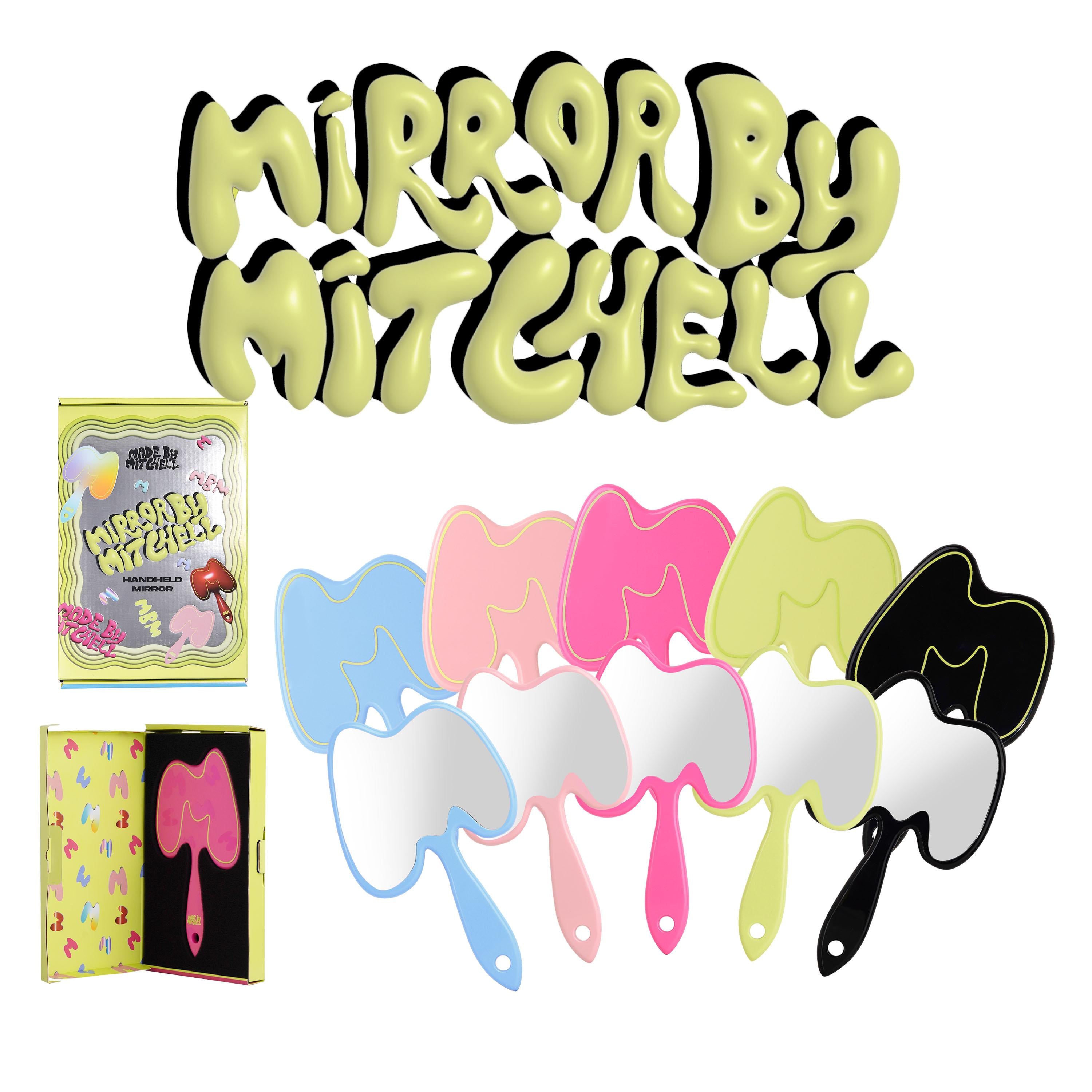 Bubble M Handheld Mirror By Mitchell