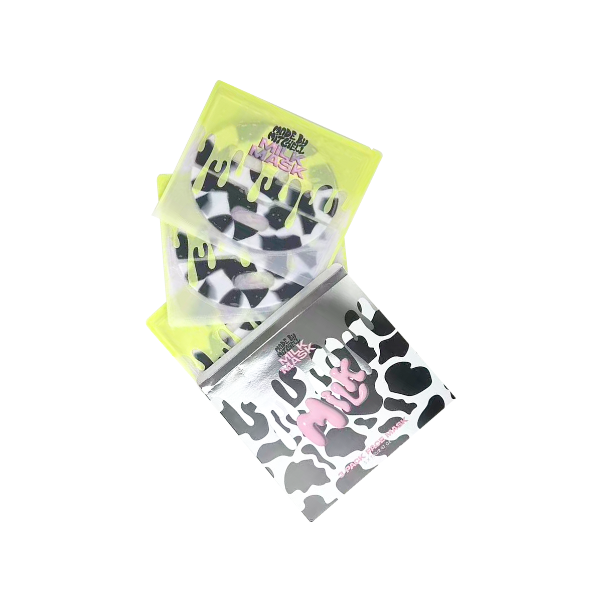 Milk Collection - Milk Mask 3 Pack Face Sheet Mask