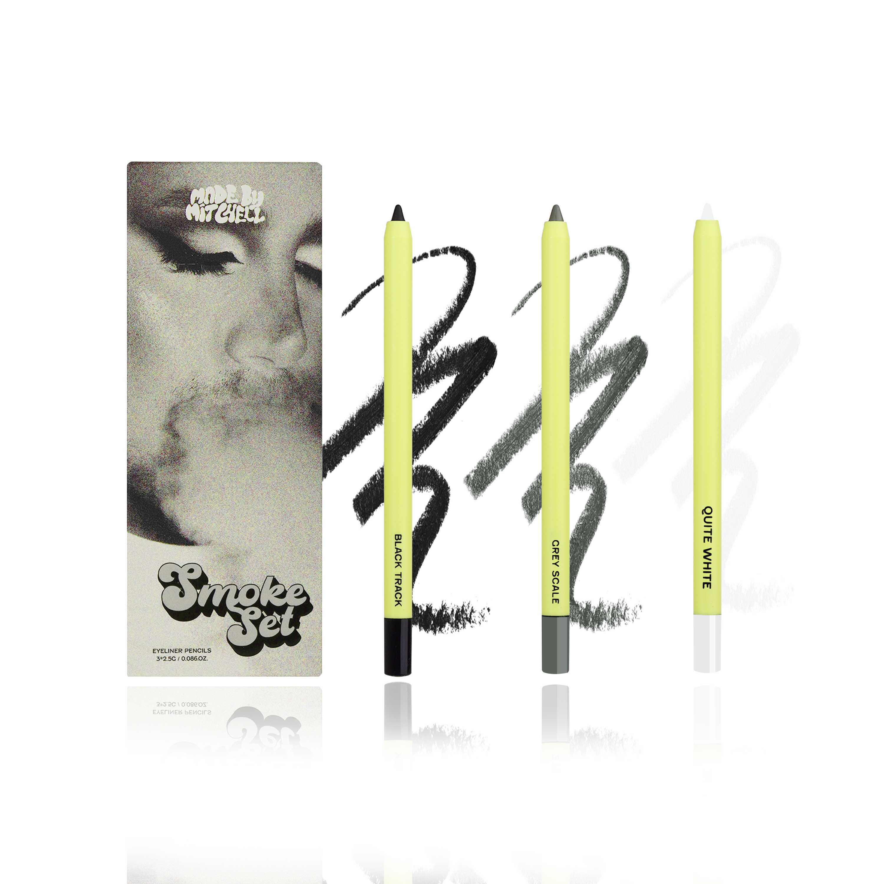 Smoke Set - All Smudge No Budge Eyeliner Trio