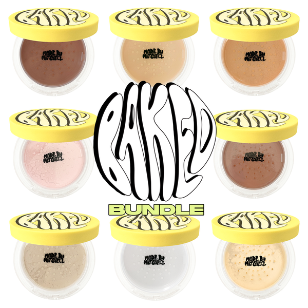 Baked Loose Powder & Baked Brush Full Bundle.