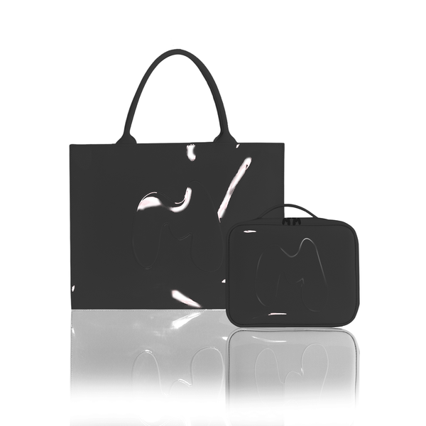 Tote-Ally Jelly Shopper With FREE Matching mini Jelly Bag