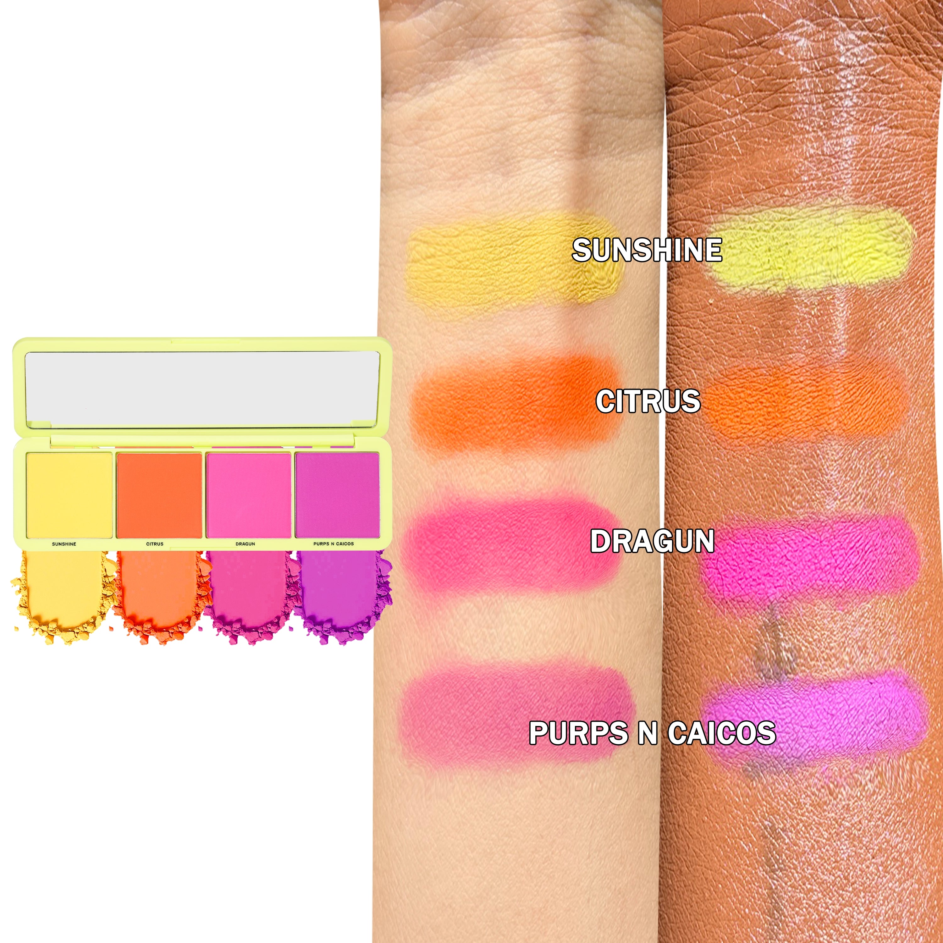 Blursh Sunset  Palette - Colour Is Back