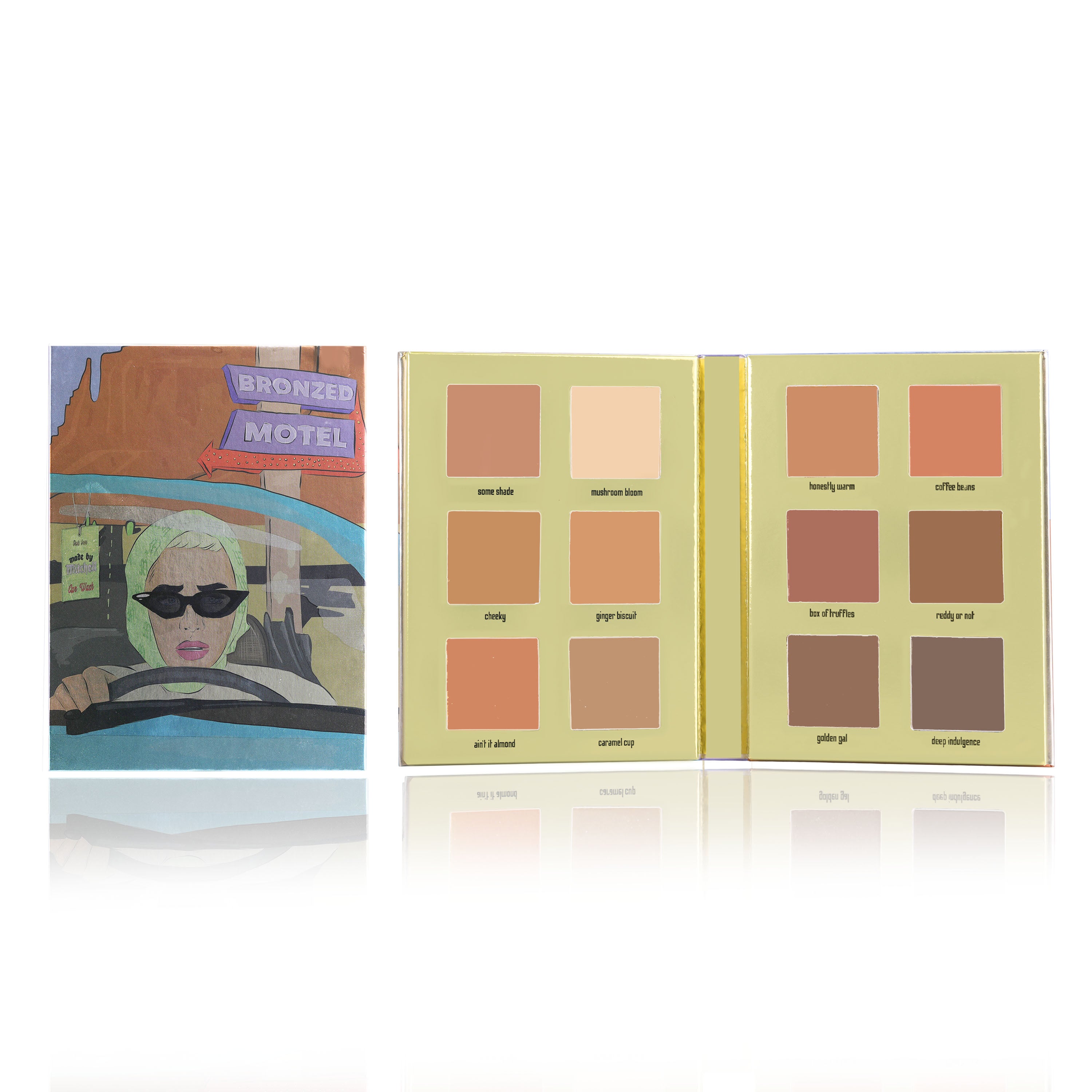 Blursh Book Pressed Bronzer & Blusher Palettes