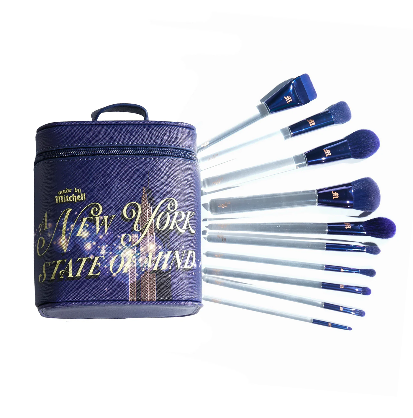 New York Christmas Vanity and Brush Set