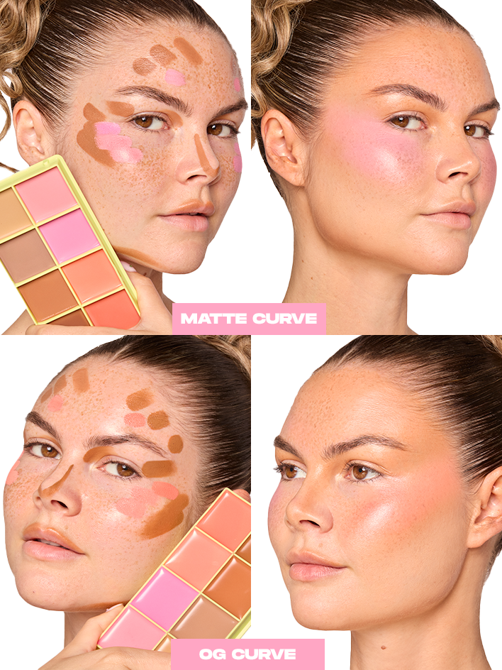 Curve Case Cream Makeup Palette