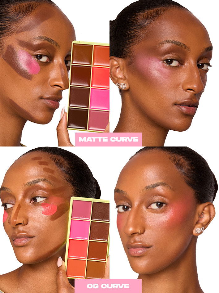Curve Case Cream Makeup Palette