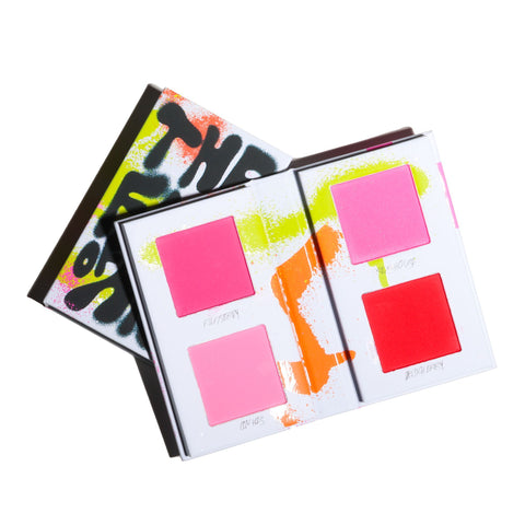 Graffiti Mini Blursh Book Blusher Palette - The Face Of Art