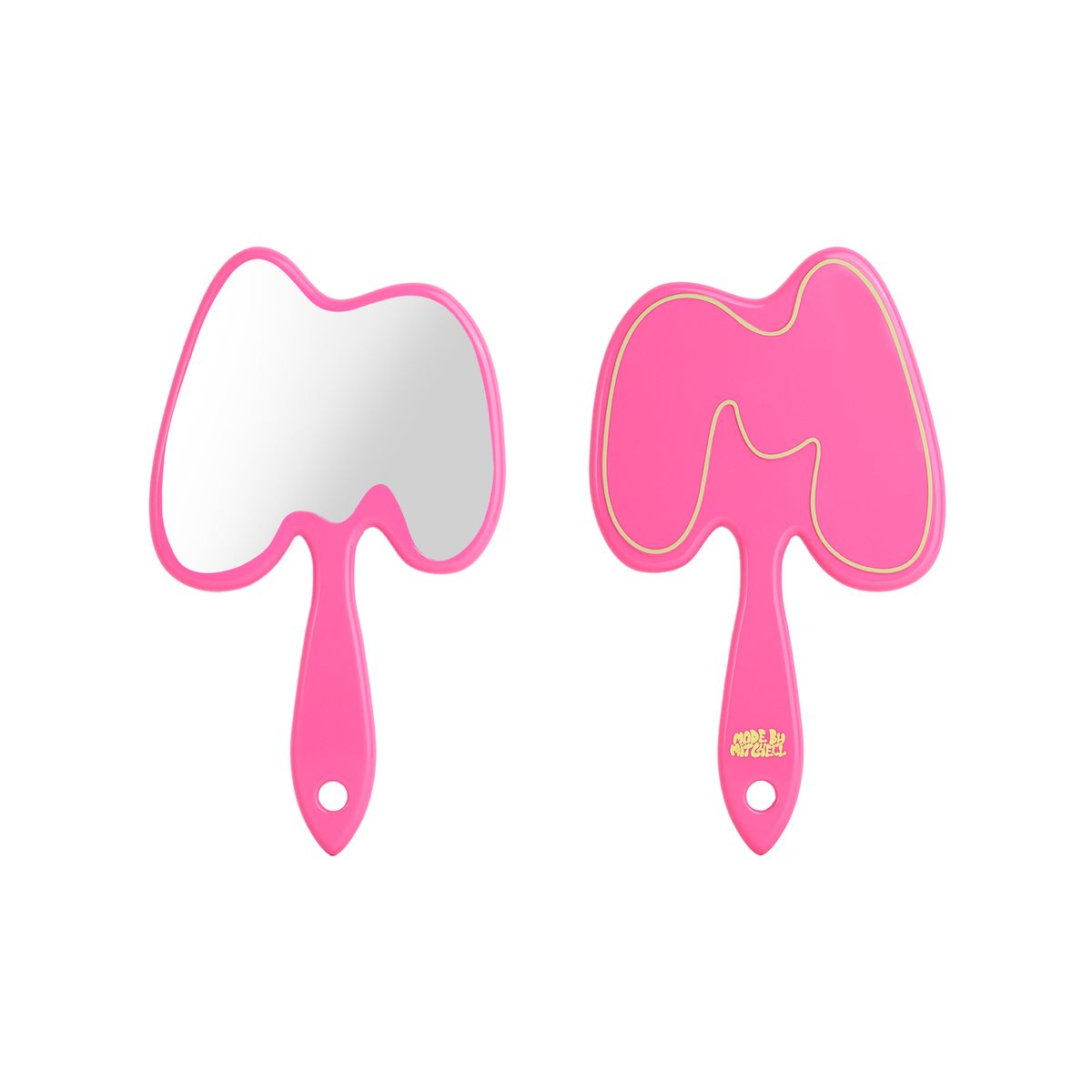 Bubble M Handheld Mirror By Mitchell