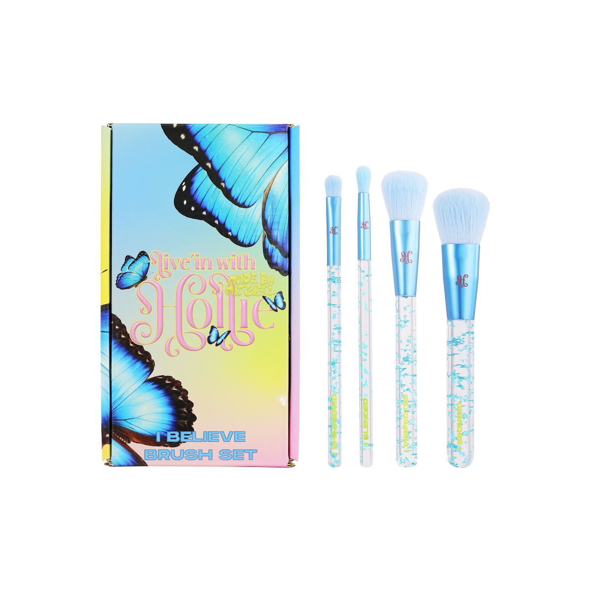 I Believe 4 Piece Brush Set - Hollie X Made By Mitchell