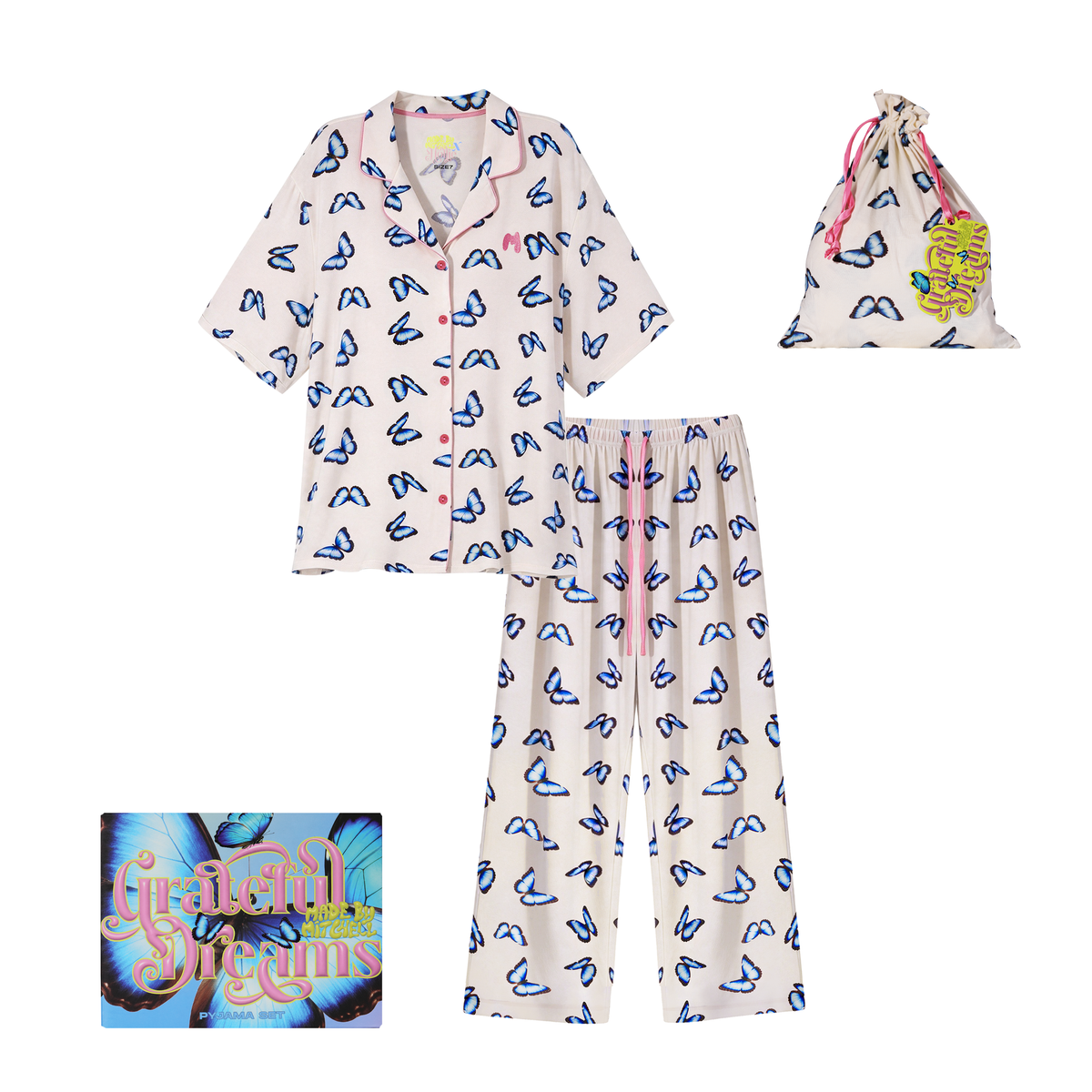 Butterfly Pjs - Hollie X Made By Mitchell