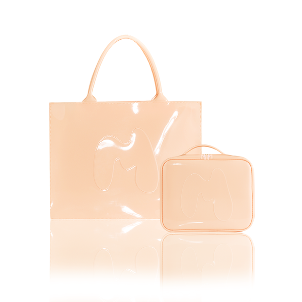 Tote-Ally Jelly Shopper With FREE Matching mini Jelly Bag