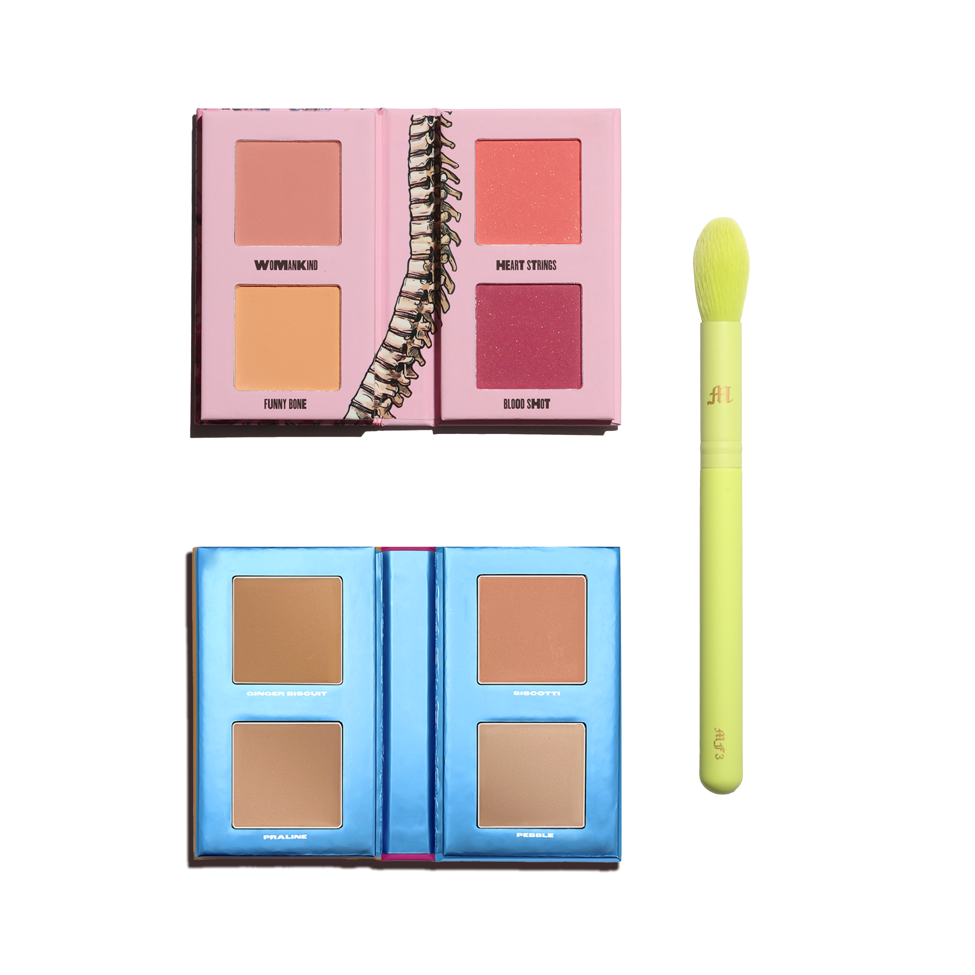 Blush & Bronze Mini Book Bundle with Free Brush