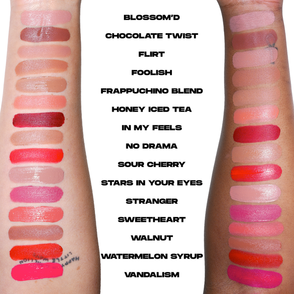 Odac Marc Jacobs Le Marc Lip Creme Swatches Odac Marc Jacobs Lip