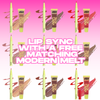 Lip Sync with Free Matching Modern Melt Liner