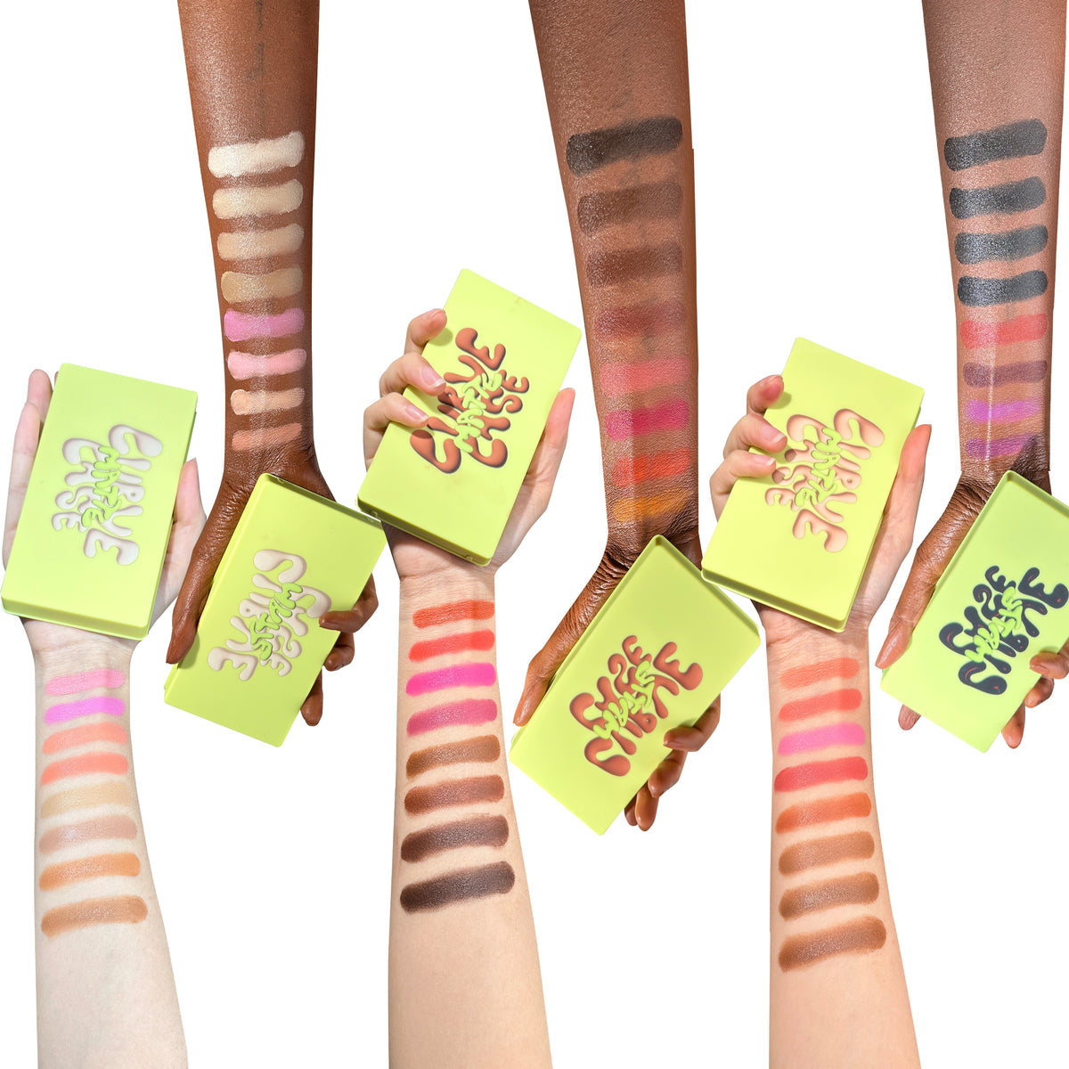 Curve Case Matte - Matte Cream Blusher & Bronzer Palette