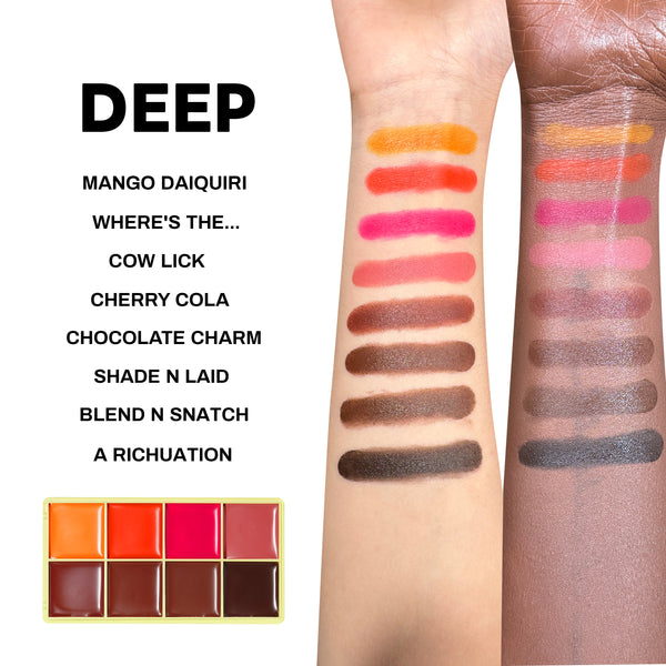 Curve Case Matte - Matte Cream Blusher & Bronzer Palette