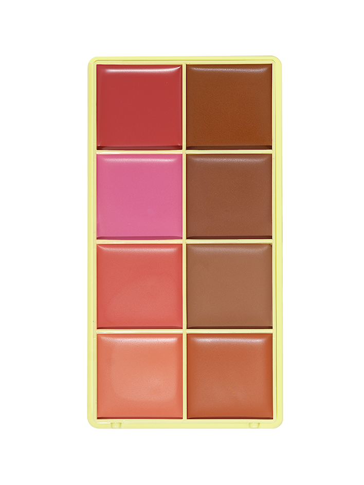 Curve Case Matte - Matte Cream Blusher & Bronzer Palette