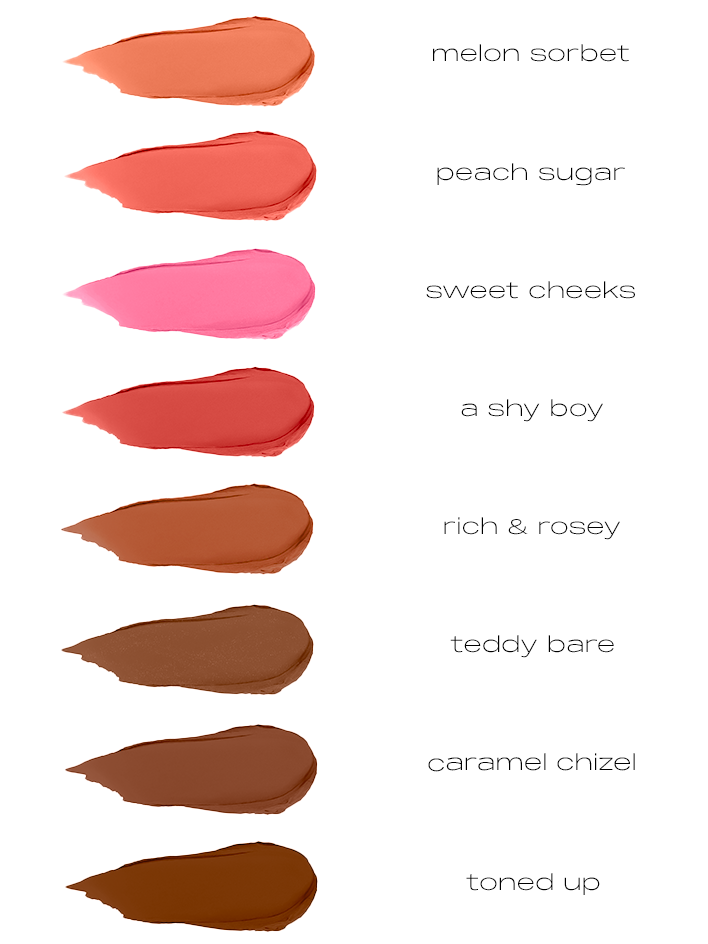 Curve Case Matte - Matte Cream Blusher & Bronzer Palette