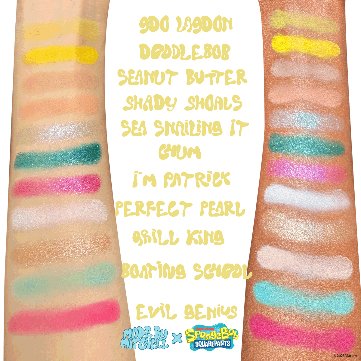 SpongeBob SquarePants - Eye Eye Captain Eyeshadow Palette