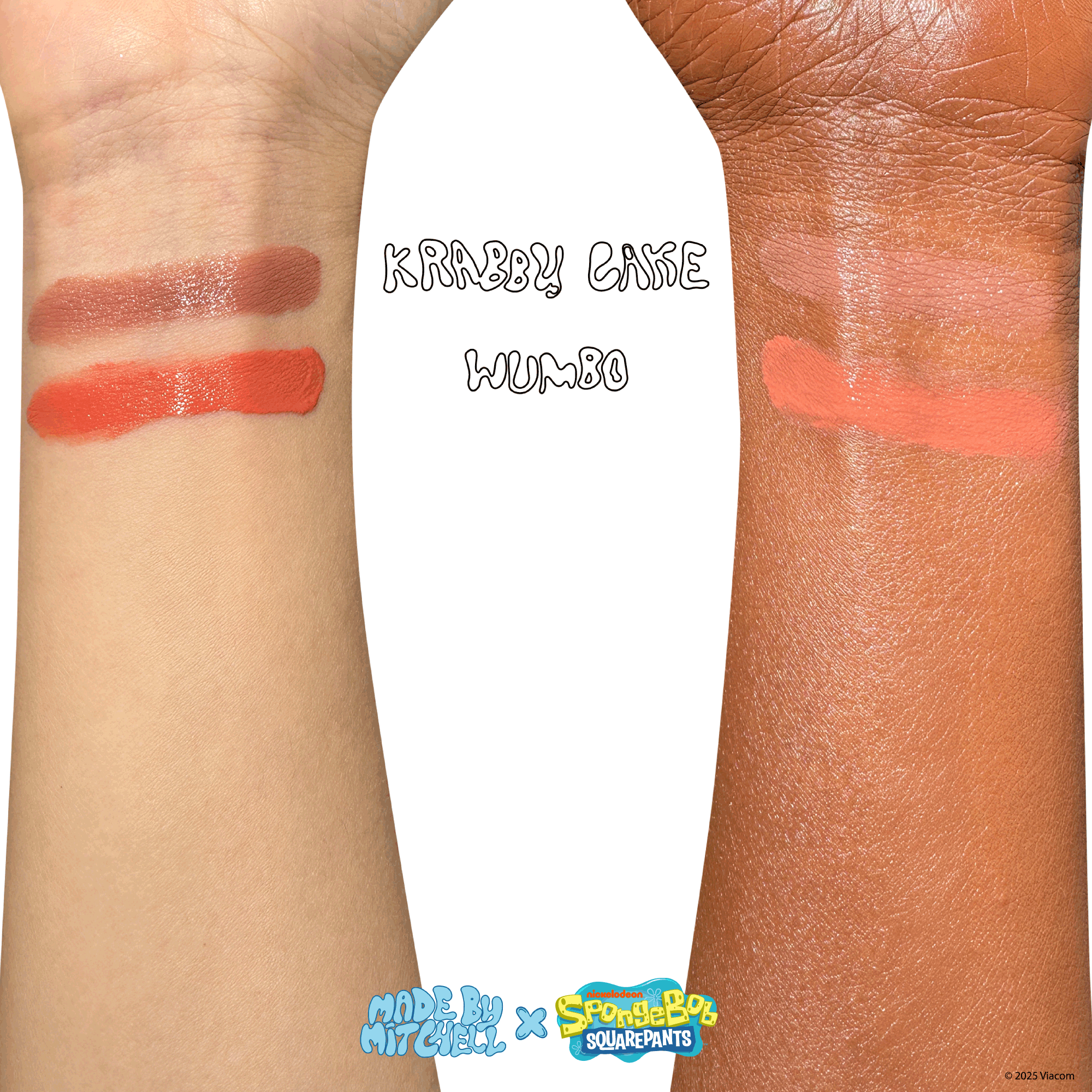 PRE-ORDER SpongeBob SquarePants - Krabby Kisses Makeup Bundle