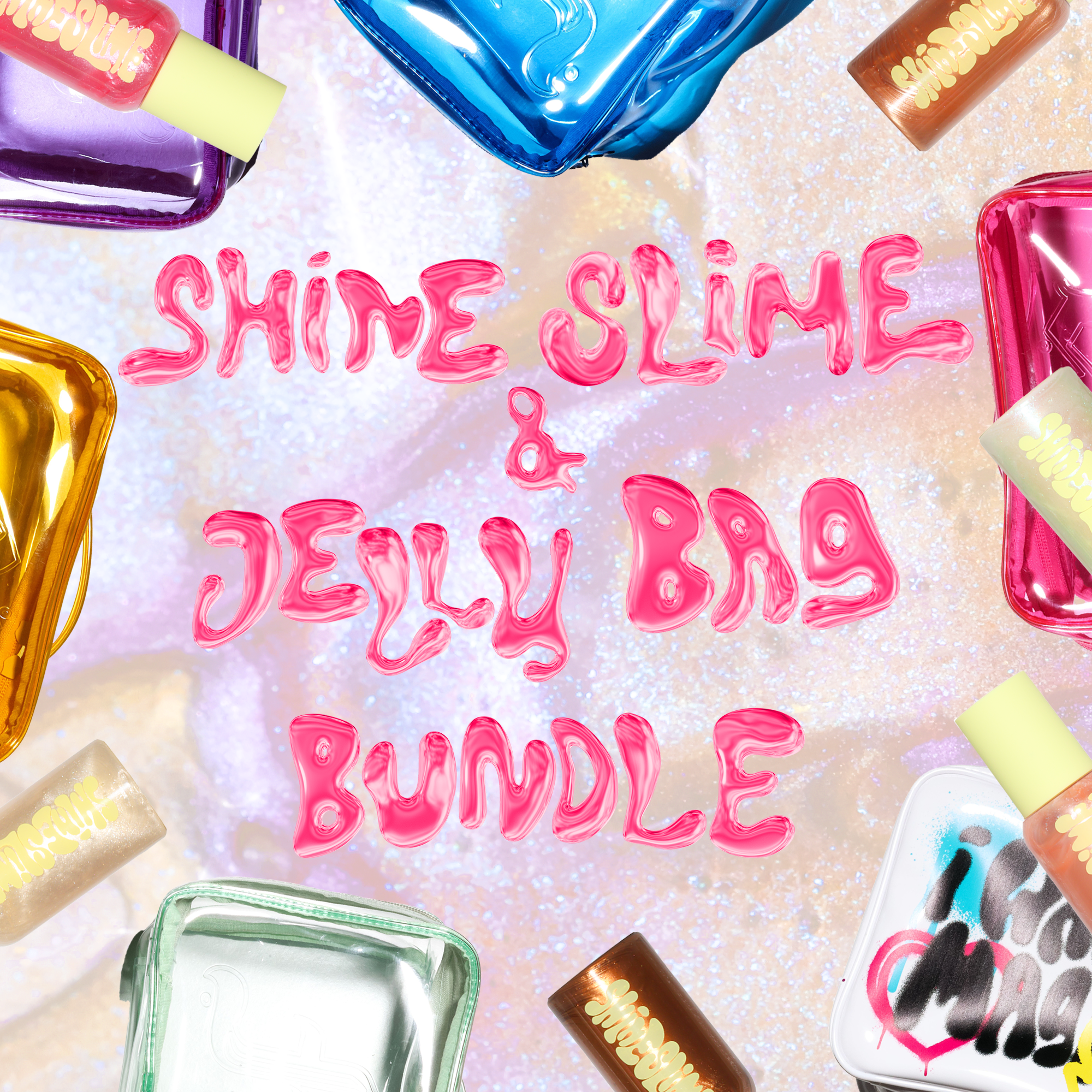 Shine Slime Body Glow & Jelly Bag Bundle