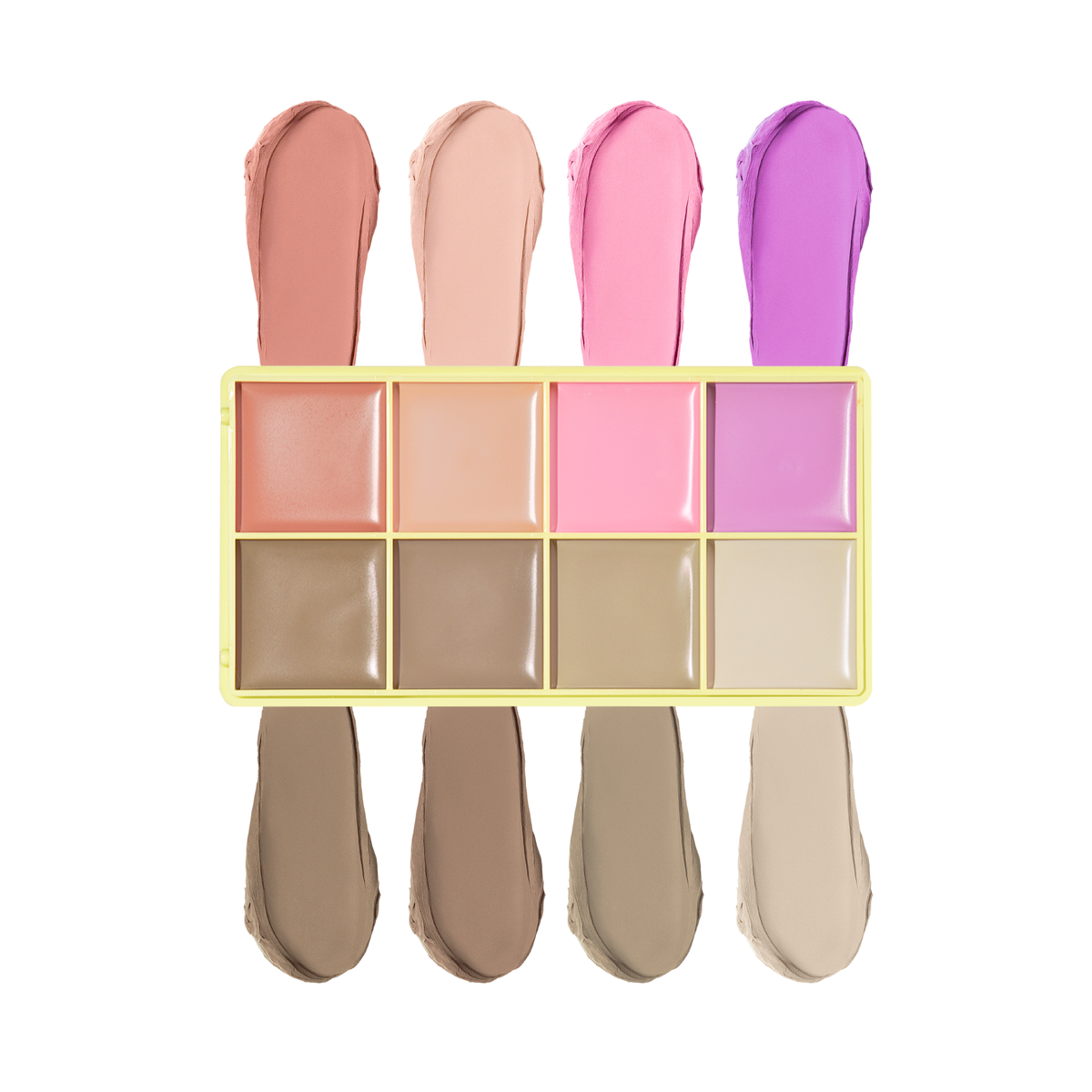 Curve Case Matte - Matte Cream Blusher & Bronzer Palette
