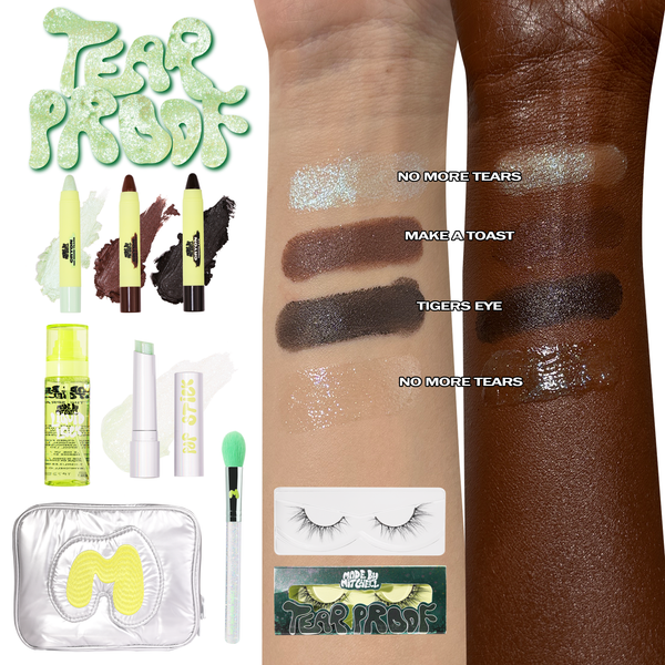 NEW - Tear Proof 8 Piece Makeup Bundle