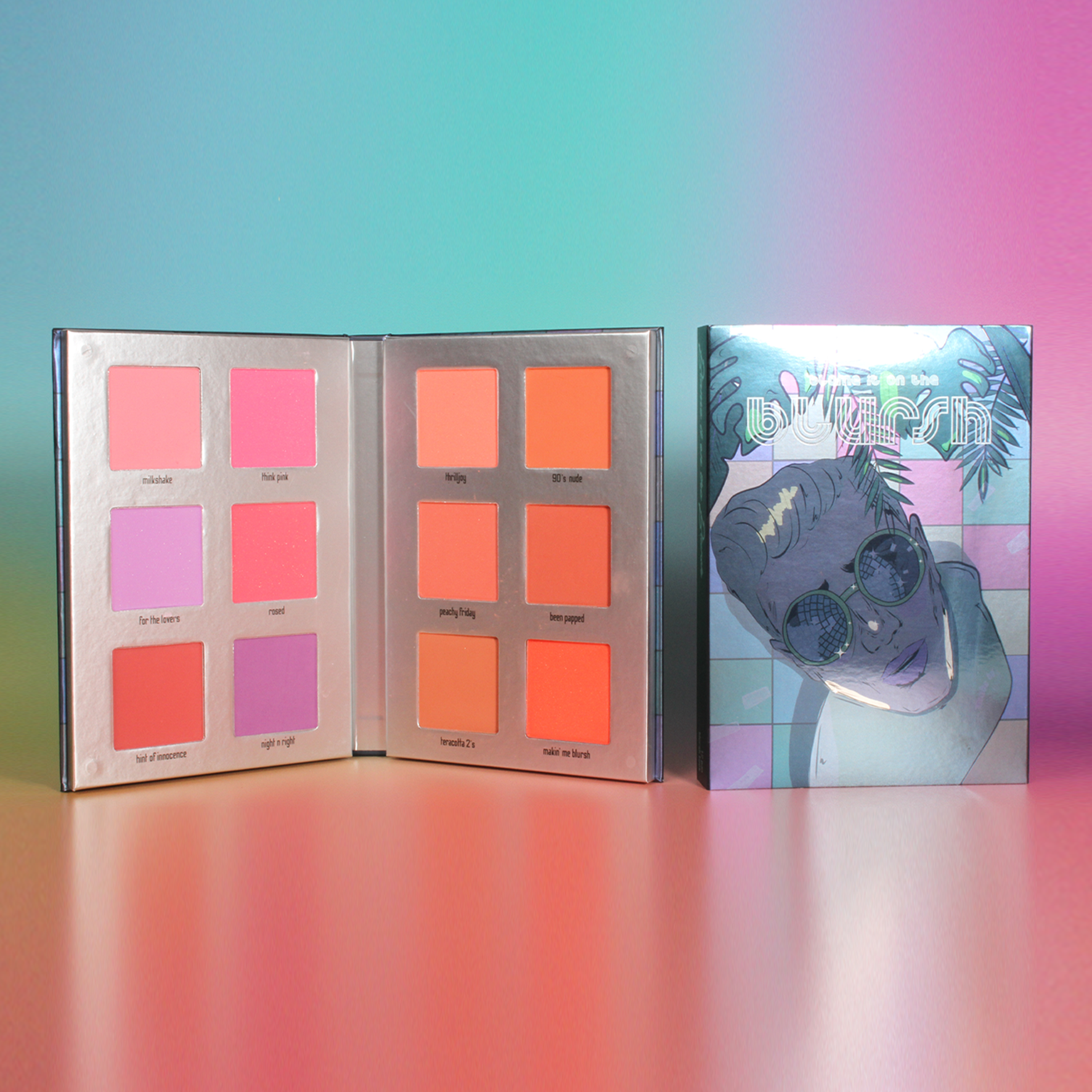 Blursh Book Pressed Blusher Palettes