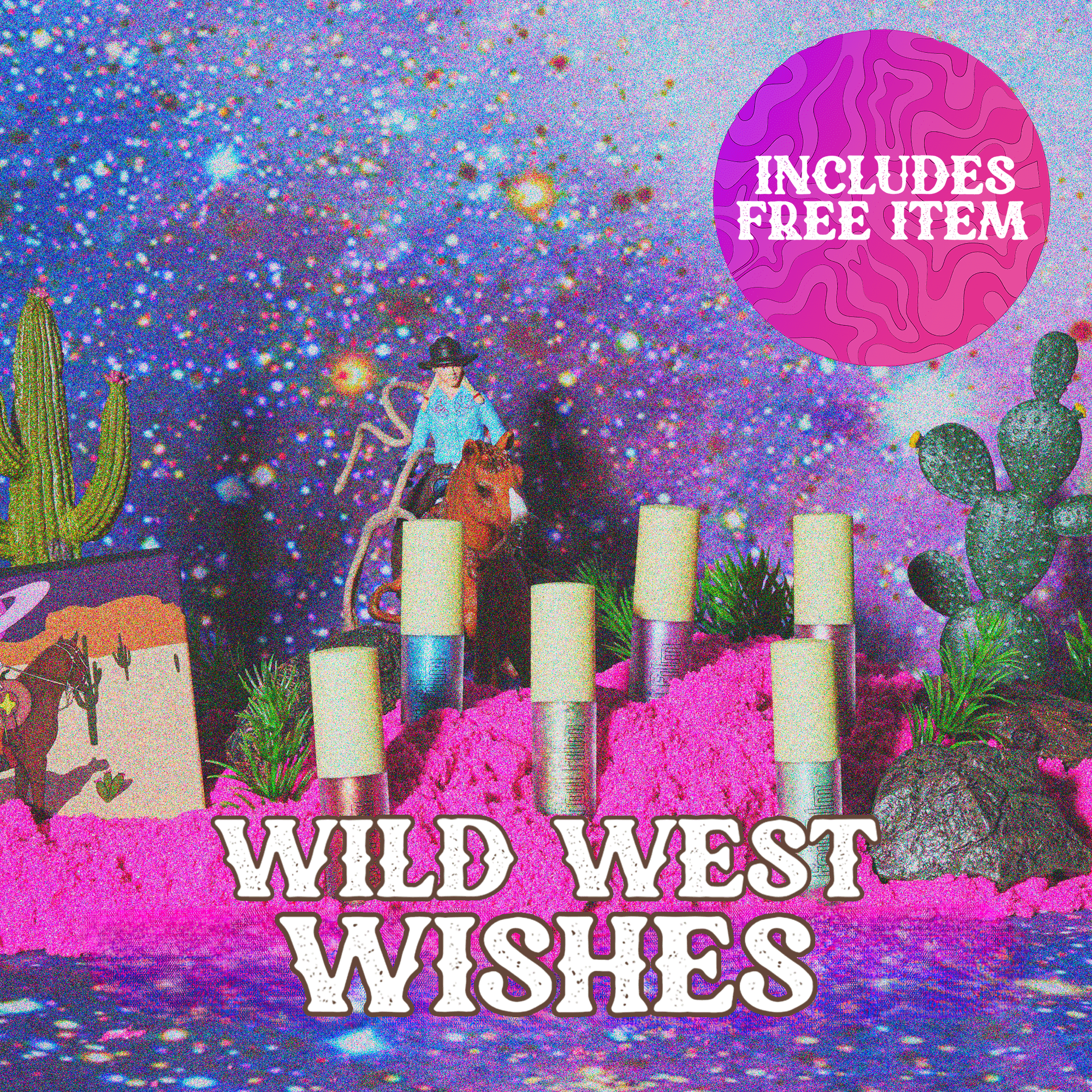 Wild West Wishes Foil film Liquid Eyeshadow & 1 Free Mystery Item