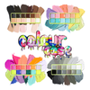 Cajas de color - Paleta de pintura cosmética y cepillo de espátula