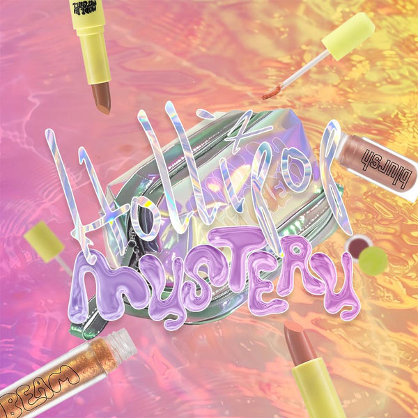 Hollipop Holographic Filled Jelly Makeup Bag