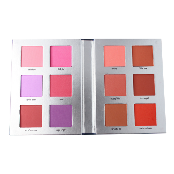 Blursh Book Press'd Blusher Palette Vol 1