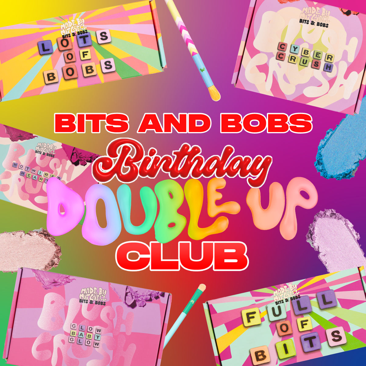 Double Up Club Bits & Bobs - The Bobs Eye Makeup Bundle Buy One Get One FREE