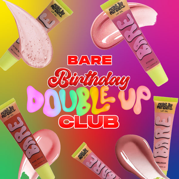 Double Up Club Bare Sparkles Lip Oil Buy One Get One FREE