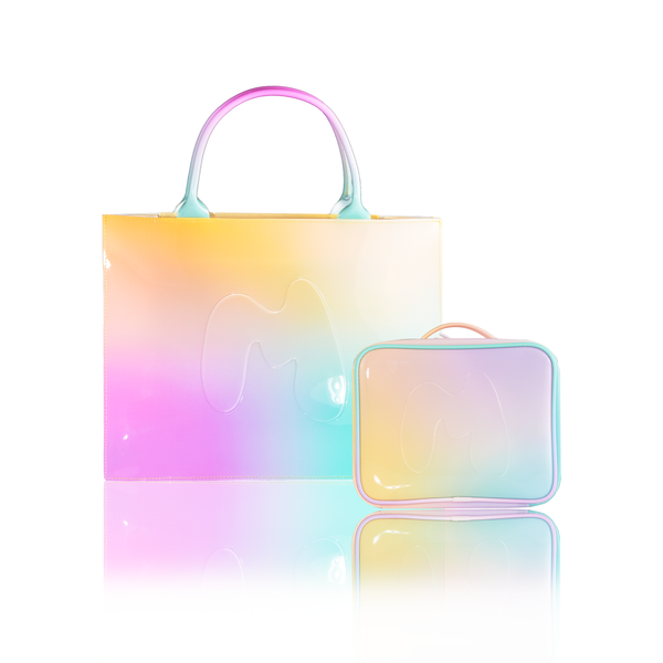Tote-Ally Jelly Shopper With FREE Matching mini Jelly Bag